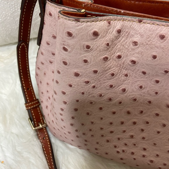Dooney and Bourke Ostrich Mini Barlow Crossbody - Picture 7 of 12